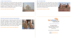 Desktop Screenshot of indiavirtualtour.com