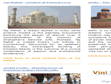 Tablet Screenshot of indiavirtualtour.com